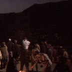 坂元棚田に廃油キャンドル