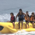 栄松ビーチ海開き