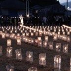 震災から5年 命の灯で追悼