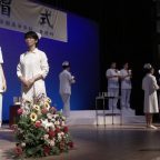 日南学園高校 看護科の戴帽式