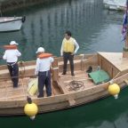 木造帆船「チョロ船」4号艇が公開