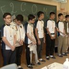 シンガポールの中学校と姉妹校交流