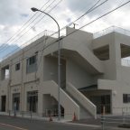 大堂津に津波避難所が完成