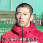 広島カープ 中村奨成　日南キャンプ