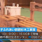 親子ふれあい飫肥杉の木工教室