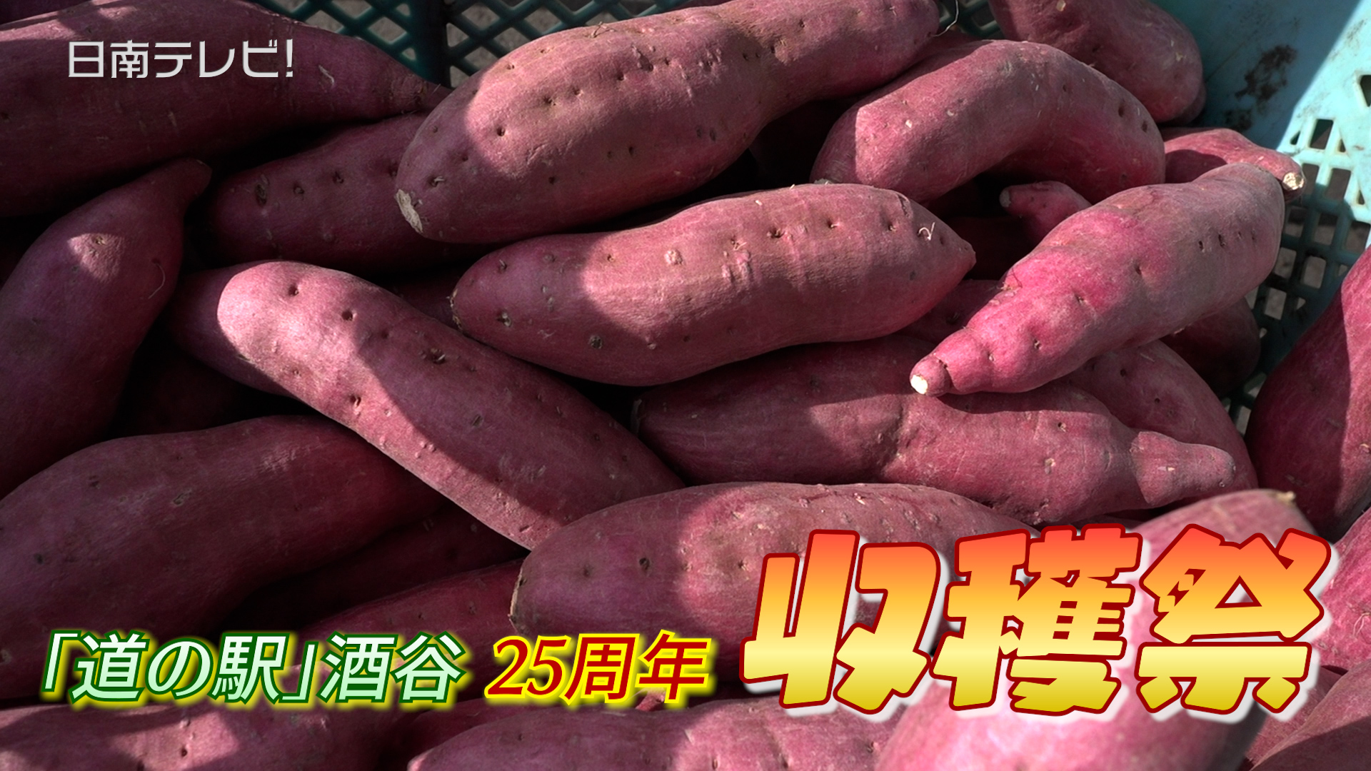 「道の駅」酒谷 25周年収穫祭